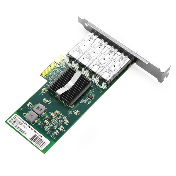 Мережевий адаптер P4-1G-4S з чотирма портами Gigabit SFP та інтерфейсом PCIe x4